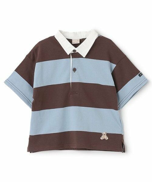 petit main / プティマイン Tシャツ | 【リンク】半袖ラガーTシャツ(キッズ) | 詳細11