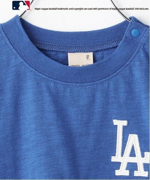 petit main / プティマイン ミニ丈・ひざ丈ワンピース | 【MLB】カットソーセットアップ | 詳細8