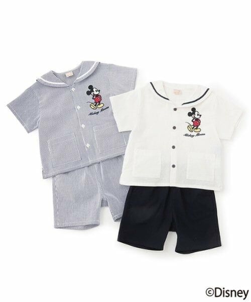 petit main / プティマイン ミニ丈・ひざ丈ワンピース | 【Disney】セーラーセットアップ | 詳細20