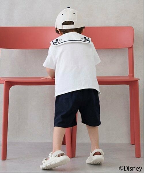 petit main / プティマイン ミニ丈・ひざ丈ワンピース | 【Disney】セーラーセットアップ | 詳細3