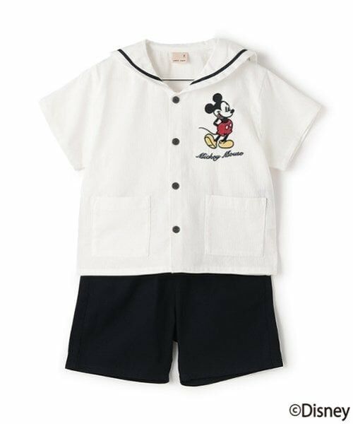 petit main / プティマイン ミニ丈・ひざ丈ワンピース | 【Disney】セーラーセットアップ | 詳細7