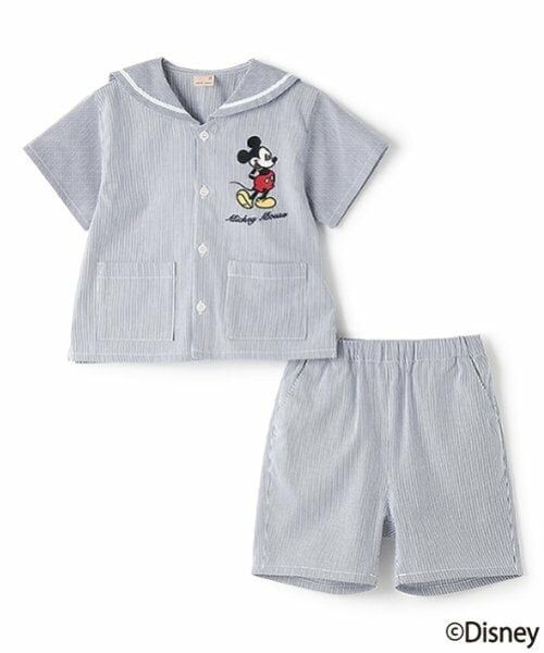 petit main / プティマイン ミニ丈・ひざ丈ワンピース | 【Disney】セーラーセットアップ | 詳細9