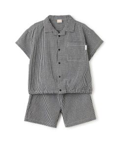 petit main / プティマイン シャツ・ブラウス | 【接触冷感】布帛セットアップ