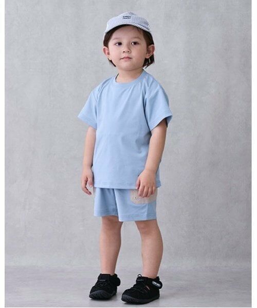 petit main / プティマイン Tシャツ | 【水陸両用】速乾カットセットアップ（ターコ）