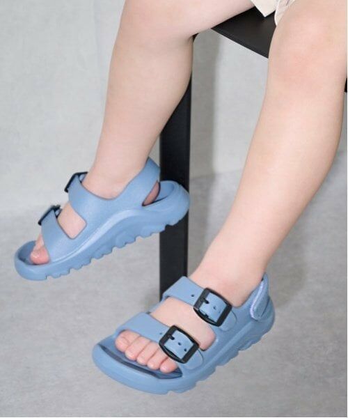 petit main / プティマイン サンダル | 【WEB限定カラーあり】【GOODPRICE】EVAサンダル（ブルー グリーン）