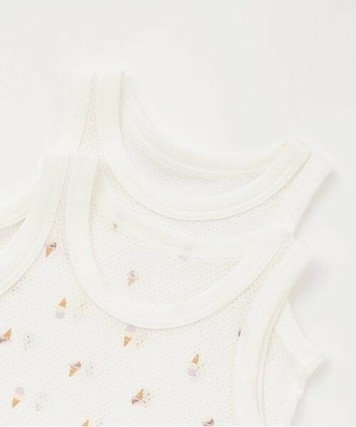 petit main / プティマイン その他インナー・ルームウェア | 【弱酸性】メッシュタンク肌着2P | 詳細2