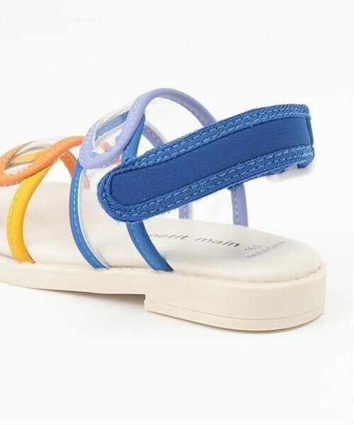 petit main / プティマイン サンダル | 配色クリアサンダル | 詳細11