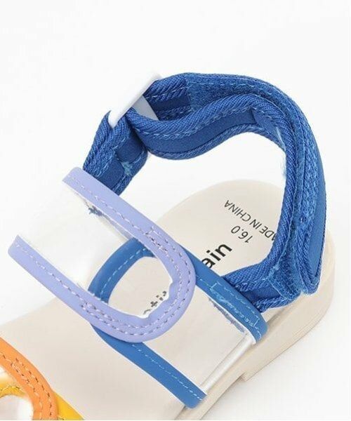 petit main / プティマイン サンダル | 配色クリアサンダル | 詳細7