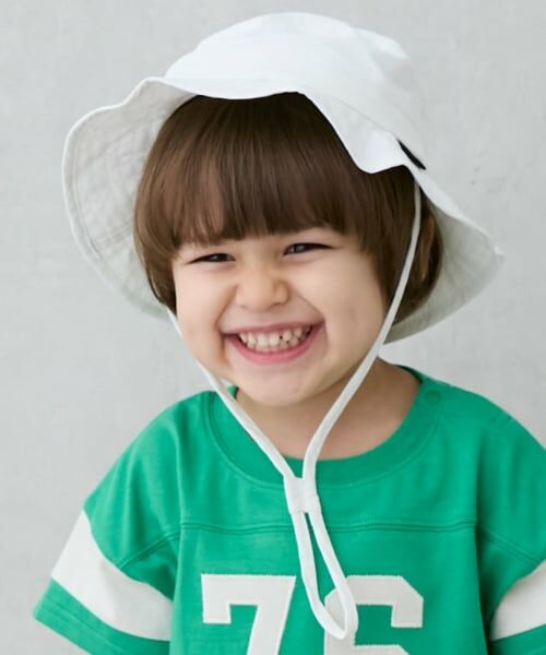 petit main / プティマイン ハット | 【透湿撥水】アドベンチャーハット（アイボリー）