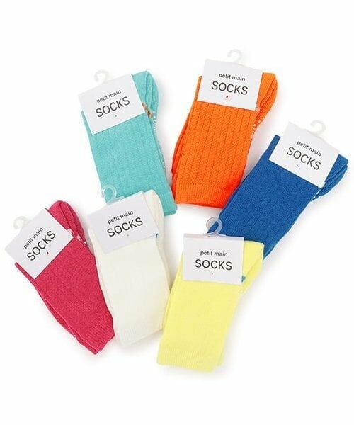 petit main / プティマイン ソックス | 底パイルカラーリブソックス | 詳細7