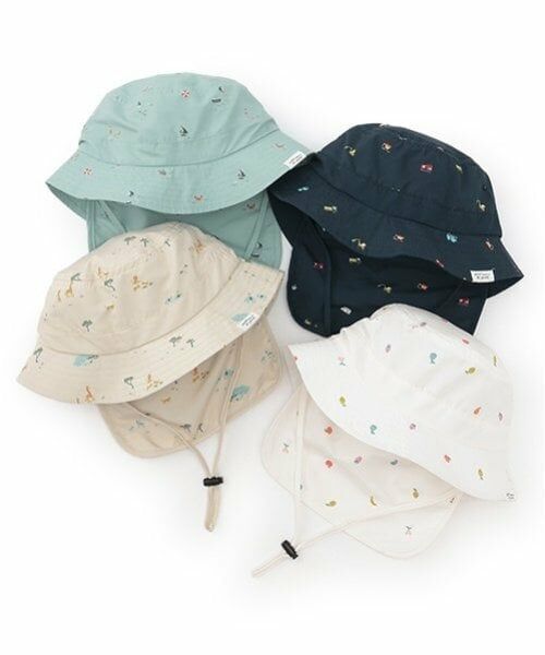 petit main / プティマイン ハット | 総柄サファリハット | 詳細22