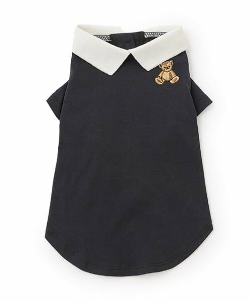 petit main / プティマイン ペットグッズ | 【DOG】【接触冷感】ポロ衿配色Tシャツ | 詳細9