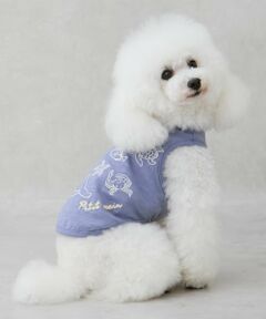 petit main / プティマイン ペットグッズ | 【DOG】【接触冷感】海刺しゅうタンク
