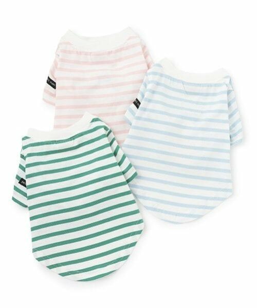 petit main / プティマイン ペットグッズ | 【リンク】【DOG】【接触冷感】ボーダーTシャツ | 詳細14