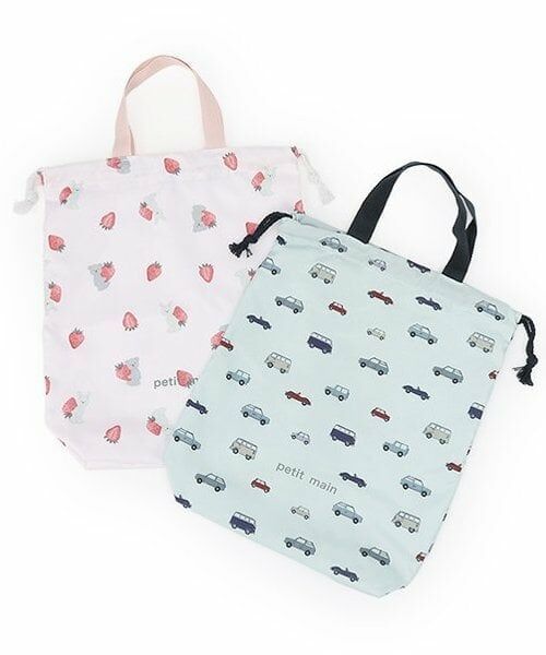 petit main / プティマイン インテリア・生活雑貨・ホビー・ステーショナリー | お着替え巾着/L | 詳細6