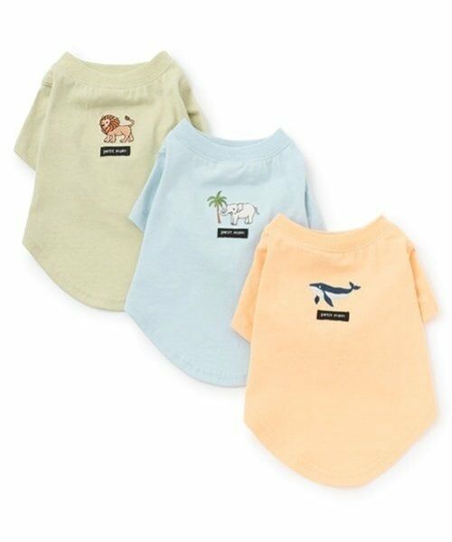 petit main / プティマイン ペットグッズ | 【リンク】【DOG】【接触冷感】刺しゅう半袖Tシャツ | 詳細15