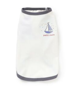 petit main / プティマイン ペットグッズ | 【DOG】【SWIM】袖配色半袖T