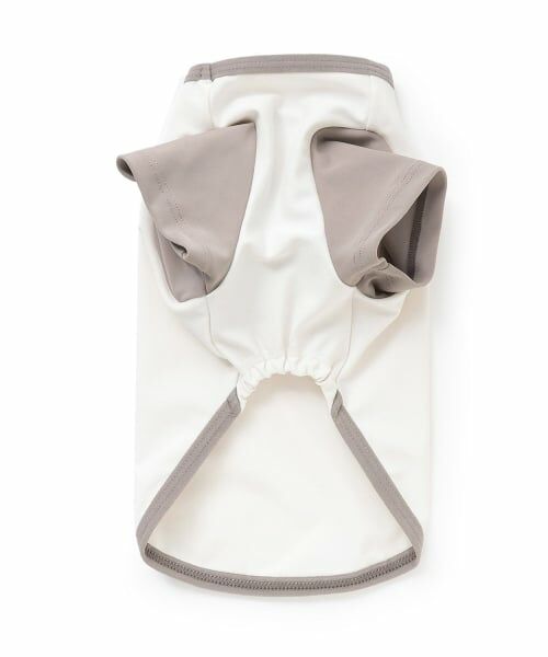 petit main / プティマイン ペットグッズ | 【DOG】【SWIM】袖配色半袖T | 詳細1