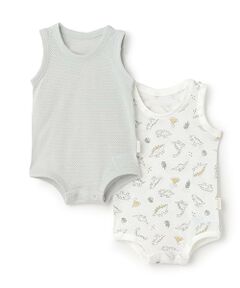 petit main / プティマイン ロンパース | 【弱酸性】メッシュタンクロンパース