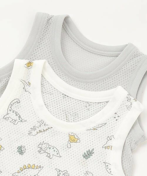 petit main / プティマイン ロンパース | 【弱酸性】メッシュタンクロンパース | 詳細3