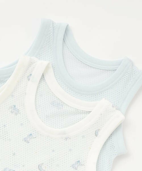 petit main / プティマイン ロンパース | 【弱酸性】メッシュタンクロンパース | 詳細4