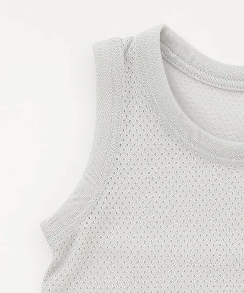 petit main / プティマイン ロンパース | 【弱酸性】メッシュタンクロンパース | 詳細5