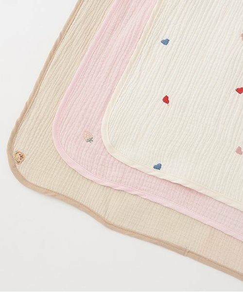 petit main / プティマイン ベビー・キッズグッズ | 四重ガーゼブランケット | 詳細1