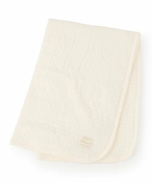 petit main / プティマイン ベビー・キッズグッズ | サッカーキルトひざ掛けケット（アイボリー）