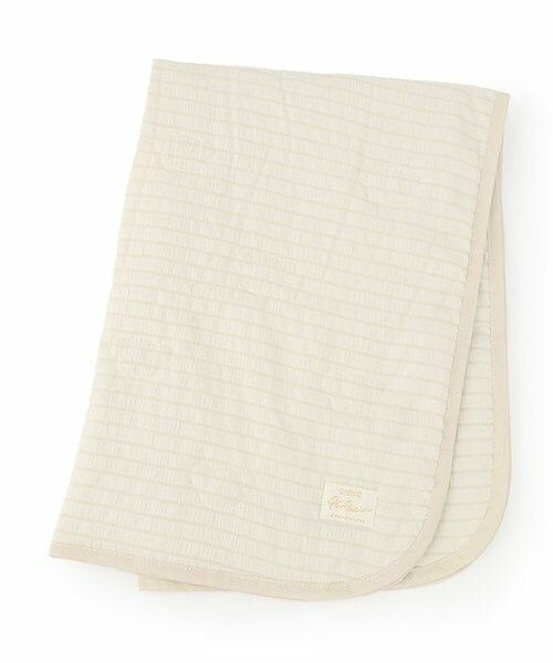 petit main / プティマイン ベビー・キッズグッズ | サッカーキルトひざ掛けケット（ベージュ）