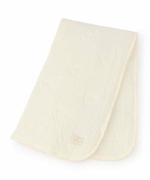 petit main / プティマイン ベビー・キッズグッズ | サッカーキルト敷パッド（アイボリー）
