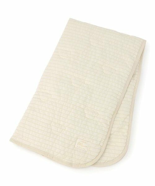 petit main / プティマイン ベビー・キッズグッズ | サッカーキルト敷パッド（ベージュ）