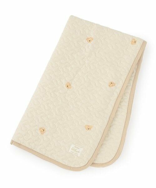 petit main / プティマイン ベビー・キッズグッズ | 【冷感】キルト敷パット（ベージュ）