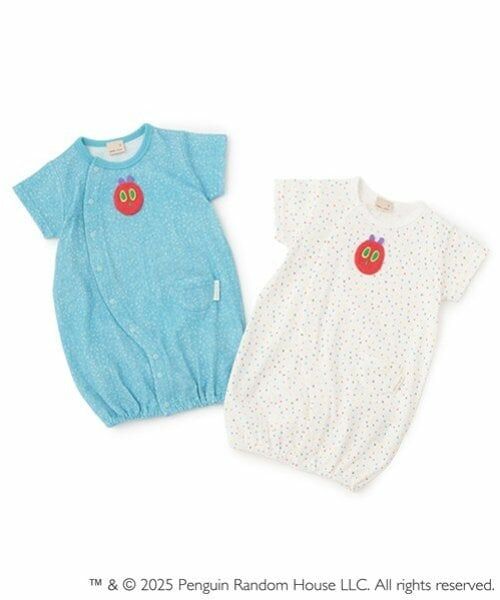 petit main / プティマイン ロンパース | 【はらぺこあおむし】総柄2WAYオール | 詳細13