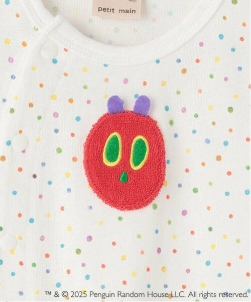 petit main / プティマイン ロンパース | 【はらぺこあおむし】総柄2WAYオール | 詳細7