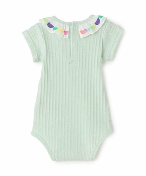 petit main / プティマイン ロンパース | 【はらぺこあおむし】フリル衿ロンパース | 詳細4