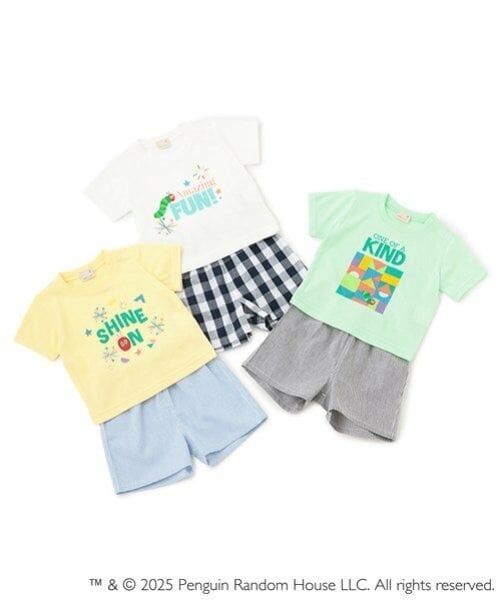 petit main / プティマイン ベビー・キッズウエア | 【はらぺこあおむし】アソートセットアップ | 詳細16