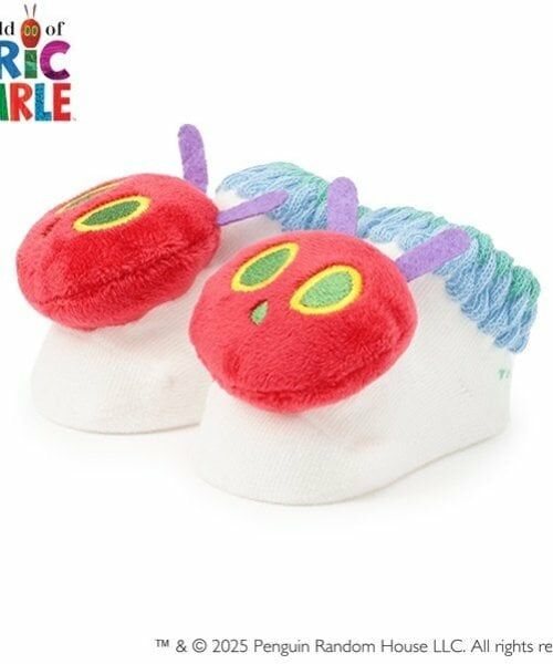 petit main / プティマイン ベビー・キッズウエア | 【はらぺこあおむし】モチーフカップソックス | 詳細10