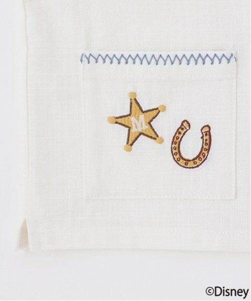 petit main / プティマイン ベビー・キッズウエア | 【Disney】開衿シャツセットアップ | 詳細11