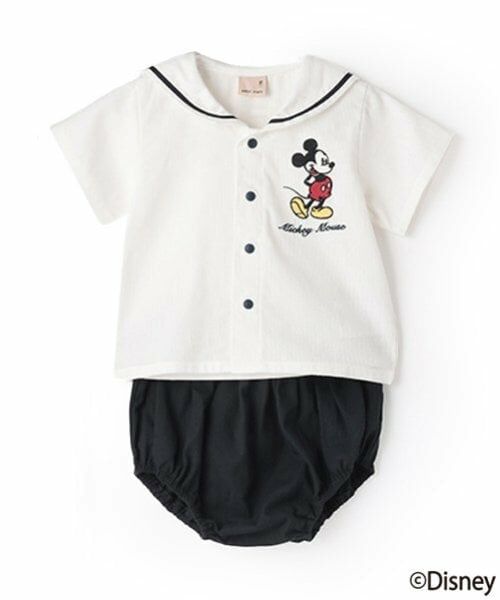 petit main / プティマイン ベビー・キッズウエア | 【Disney】セーラーセットアップ | 詳細8