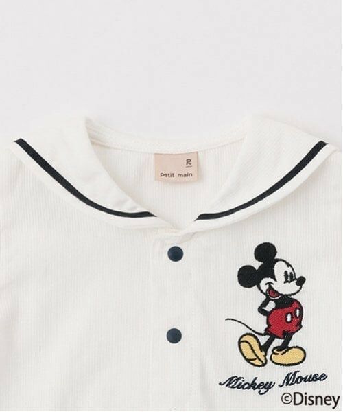 petit main / プティマイン ベビー・キッズウエア | 【Disney】セーラーセットアップ | 詳細9