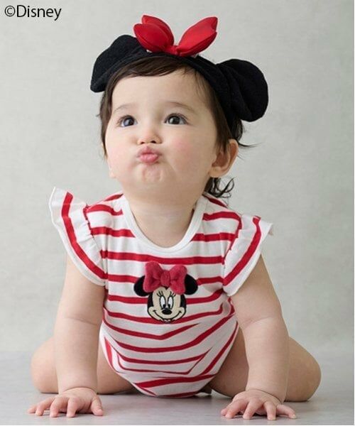 petit main / プティマイン ロンパース | 【Disney】ヘアバンドつきロンパース | 詳細1
