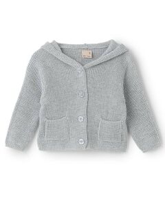 petit main / プティマイン ベビー・キッズウエア | 耳つきカーディガン