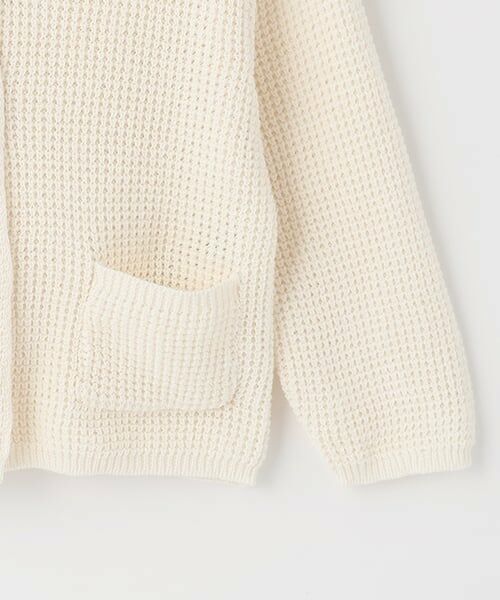 petit main / プティマイン ベビー・キッズウエア | 耳つきカーディガン | 詳細6