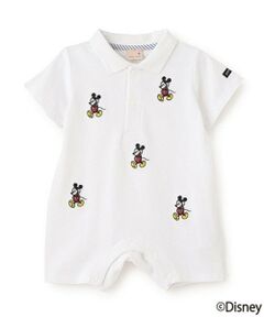 【Disney】刺しゅうポロカバーオール
