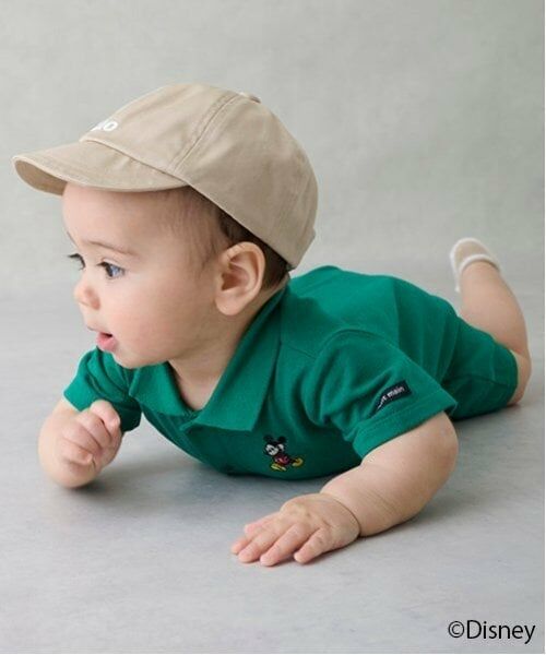 petit main / プティマイン ロンパース | 【Disney】刺しゅうポロカバーオール | 詳細5