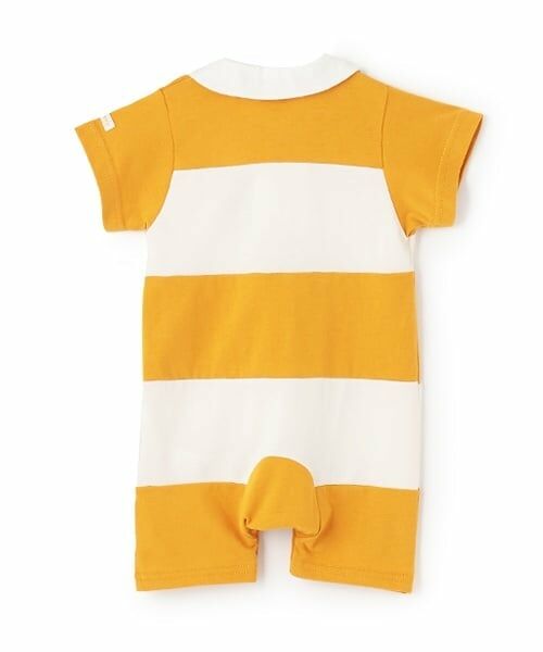 petit main / プティマイン ロンパース | 切替ラガーカバーオール | 詳細1