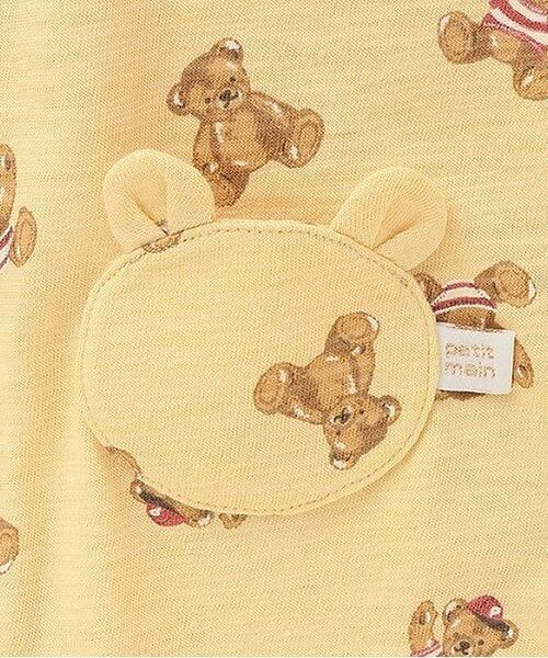 petit main / プティマイン ロンパース | クマ総柄2WAYオール | 詳細5