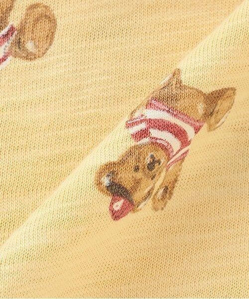 petit main / プティマイン ロンパース | クマ総柄2WAYオール | 詳細8