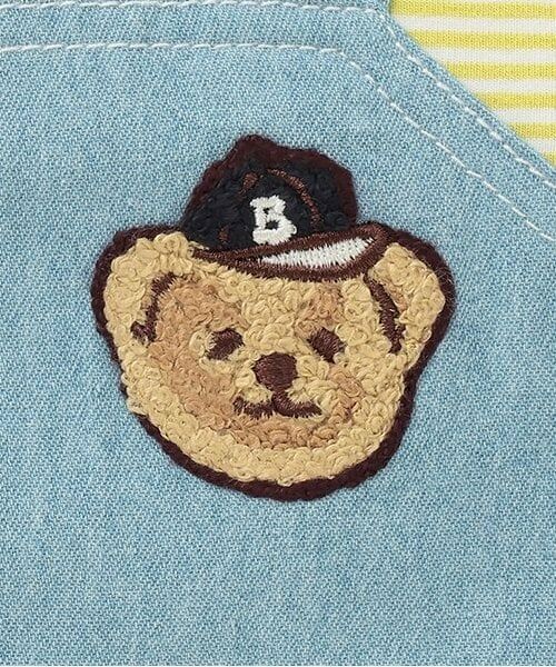 petit main / プティマイン ロンパース | サロペ風半袖カバーオール | 詳細4