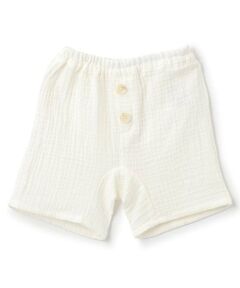 petit main / プティマイン ベビー・キッズウエア | Wガーゼショートパンツ